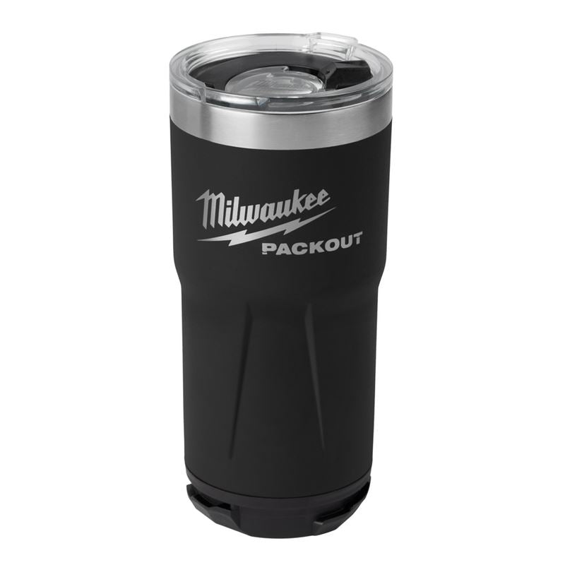 Milwaukee 48 - 22 - 8392B PACKOUT 20oz Tumbler - Black - Mississauga Hardware Centre Inc
