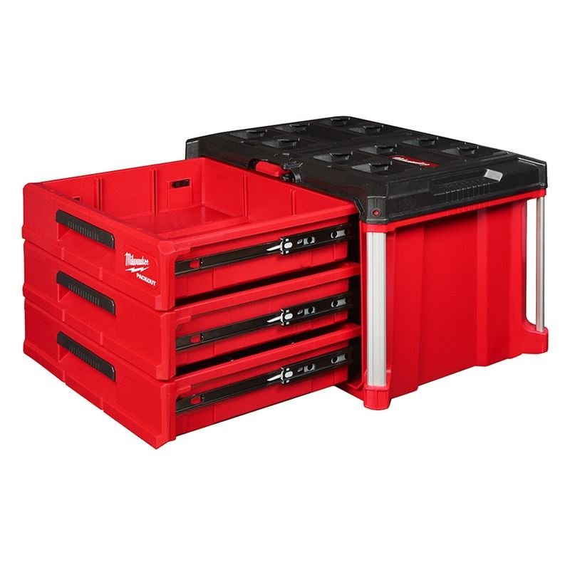 Milwaukee - 48 - 22 - 8443 - PACKOUT 3 - Drawer Tool Box - Mississauga Hardware Centre Inc