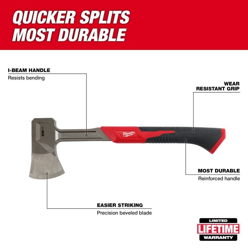 Milwaukee 48 - 22 - 9061 16in Splitting Axe - Mississauga Hardware Centre Inc
