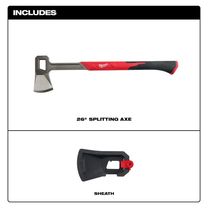 Milwaukee 48 - 22 - 9062 26in Splitting Axe - Mississauga Hardware Centre Inc