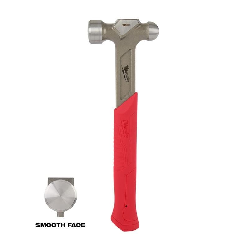 Milwaukee 48 - 22 - 9130 16oz STEEL BALL PEEN HAMMER - Mississauga Hardware Centre Inc