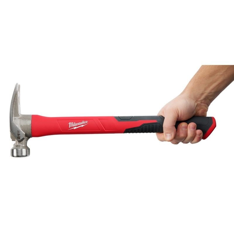 Milwaukee 48 - 22 - 9320 21oz Milled Face Poly/Fiberglass Handle Hammer - Mississauga Hardware Centre Inc