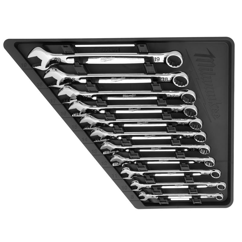 Milwaukee 48 - 22 - 9511 11pc Metric Combination Wrench Set - Mississauga Hardware Centre Inc