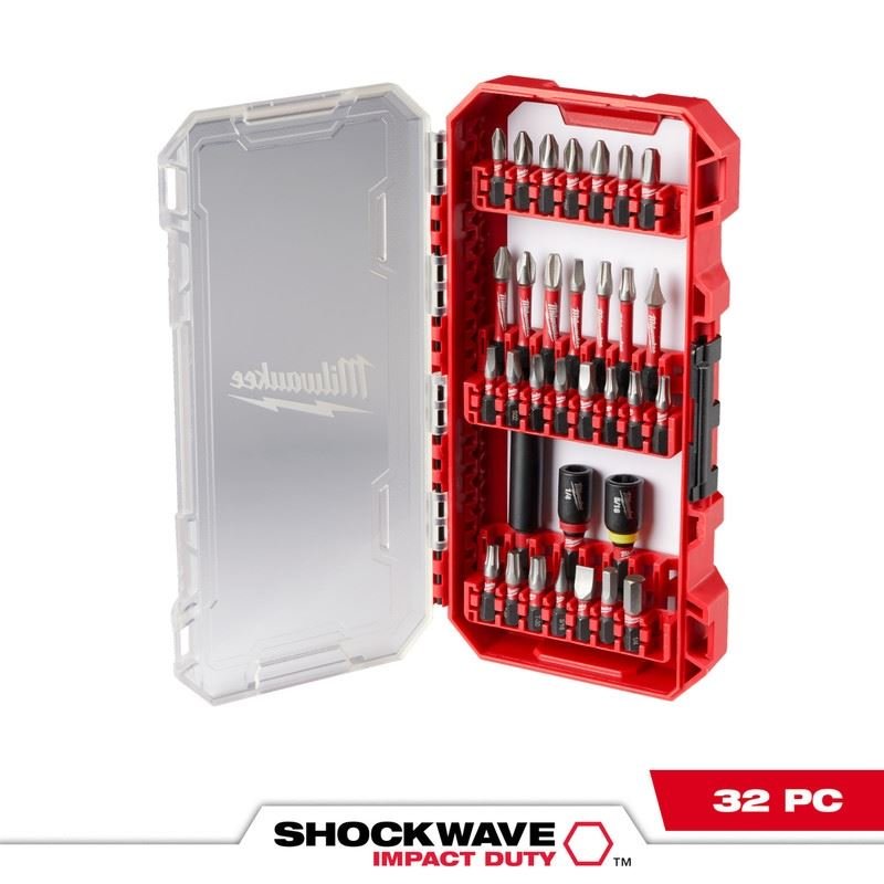 Milwaukee 48 - 32 - 4004 SHOCKWAVE Impact Duty Driver Bit Set - 32PC - Mississauga Hardware Centre Inc