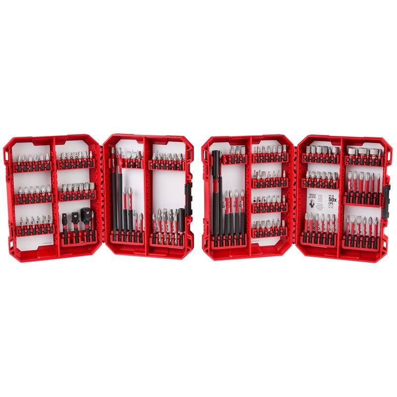 Milwaukee 48 - 32 - 4034 SHOCKWAVE Impact Duty Driver Bit Set - 124PC - Mississauga Hardware Centre Inc