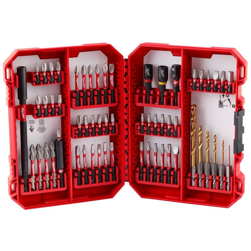 Milwaukee 48 - 32 - 4097 SHOCKWAVE Impact Duty Drill and Drive Set - 60PC - Mississauga Hardware Centre Inc