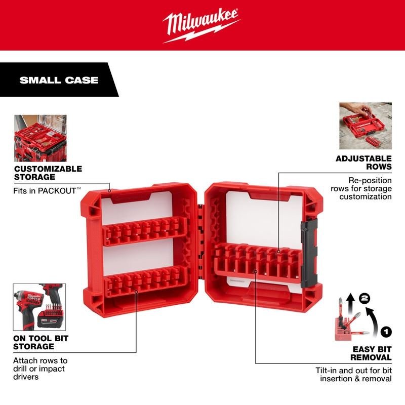 Milwaukee 48 - 32 - 9920 Customizable Small Case for Impact Driver Accessories - Mississauga Hardware Centre Inc