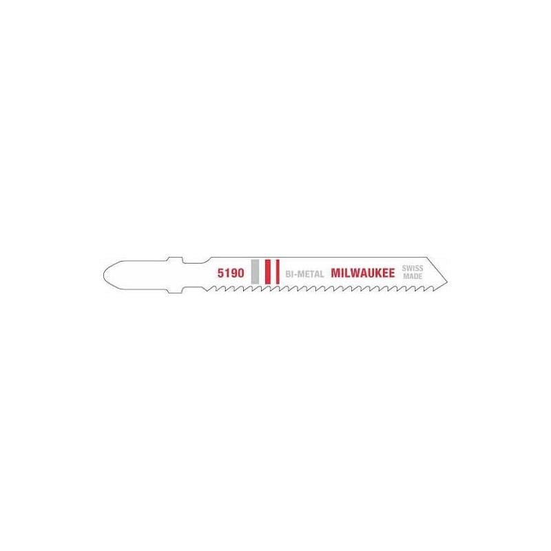 Milwaukee 48 - 42 - 5190 3"" 14 TPI Bi - Metal Jig Saw Blade (5 PK) - Mississauga Hardware Centre IncMilwaukee48-42-5190