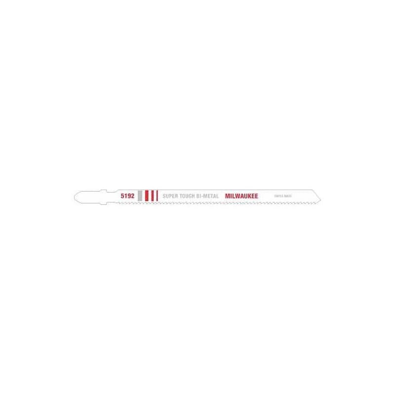 Milwaukee 48 - 42 - 5192 5 - 1/4"" 14 TPI Bi - Metal Jig Saw Blade (5 PK) - Mississauga Hardware Centre IncMilwaukee48-42-5192