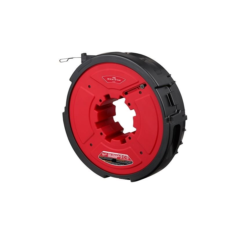 Milwaukee 48 - 44 - 5176 M18 FUEL ANGLER 120ft X 1/8in Steel Pulling Fish Tape Replacement Cartridge - Mississauga Hardware Centre Inc
