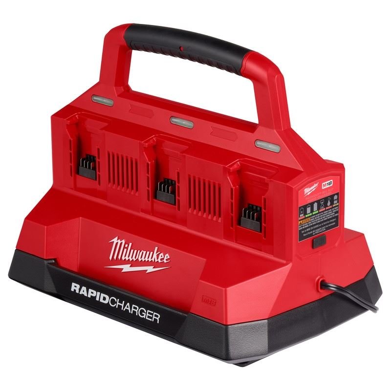Milwaukee 48 - 59 - 1809 M18 PACKOUT Six Bay Rapid Charger - Mississauga Hardware Centre Inc