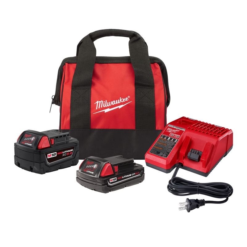 Milwaukee 48 - 59 - 1850TPC Starter Kit - Mississauga Hardware Centre Inc