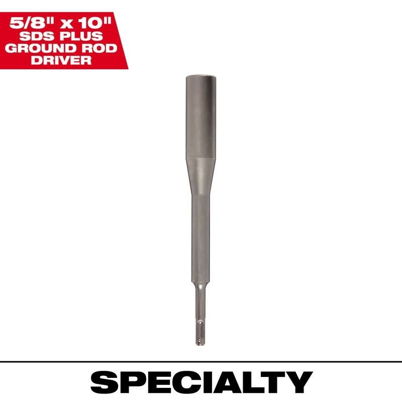 Milwaukee 48 - 62 - 6031 SDS - PLUS 5/8in X 10in GROUND ROD DRIVER - Mississauga Hardware Centre Inc