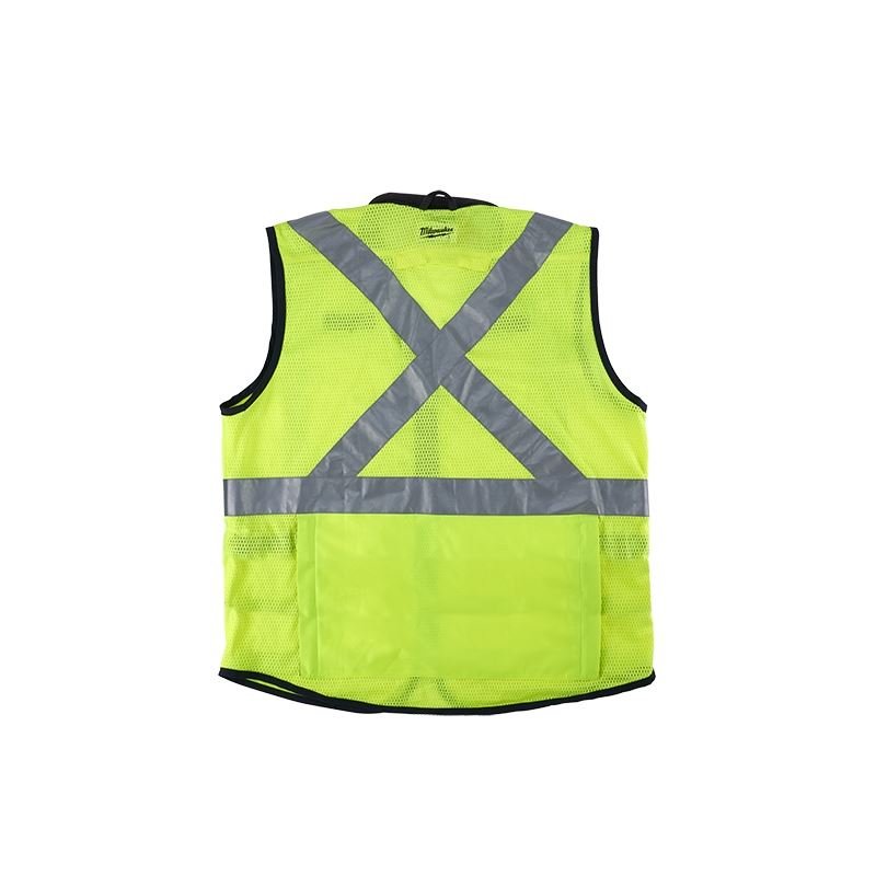 Milwaukee 48 - 73 - 5082 High Visibility Yellow Performance Safety Vest - L/XL (CSA) - Mississauga Hardware Centre IncMilwaukee48-73-5082