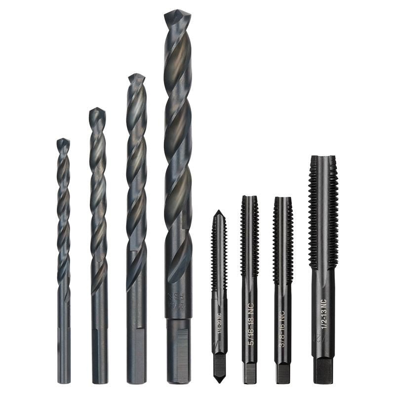 Milwaukee 49 - 22 - 5602 15PC SAE Tap and Die Set with Hex - LOK 2 - in - 1 Handle - Mississauga Hardware Centre Inc
