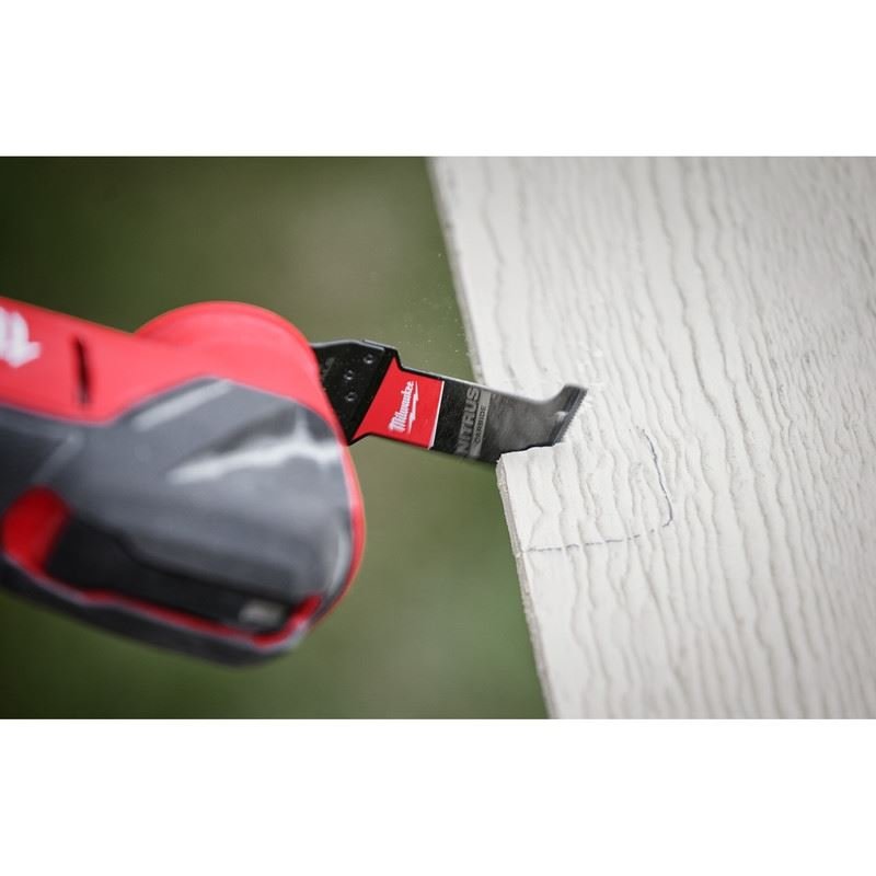 Milwaukee 49 - 25 - 1571 NITRUS CARBIDE Extreme Materials Universal Fit OPEN - LOK Multi - Tool Blade - 1pk - Mississauga Hardware Centre Inc