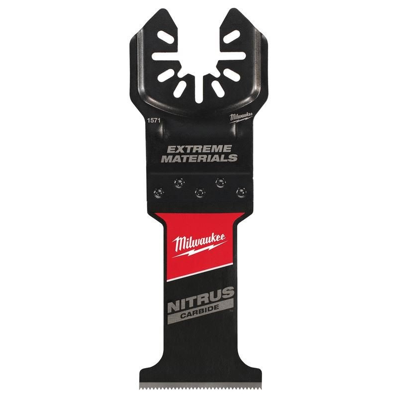 Milwaukee 49 - 25 - 1573 NITRUS CARBIDE Extreme Materials Universal Fit OPEN - LOK Multi - Tool Blade - 3pk - Mississauga Hardware Centre Inc