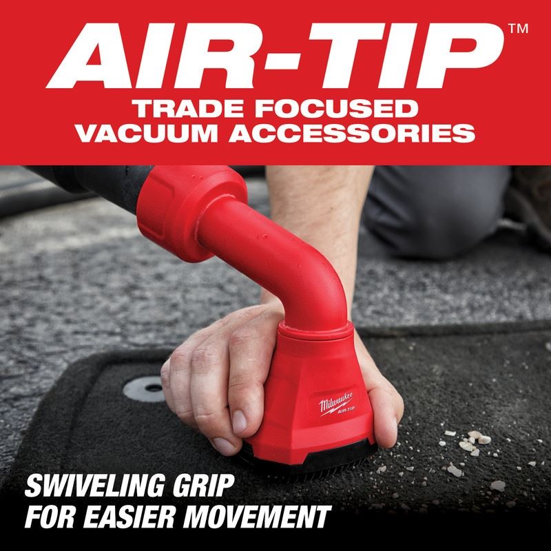 Milwaukee 49 - 90 - 2020 AIR - TIP Swiveling Palm Brush - Mississauga Hardware Centre Inc