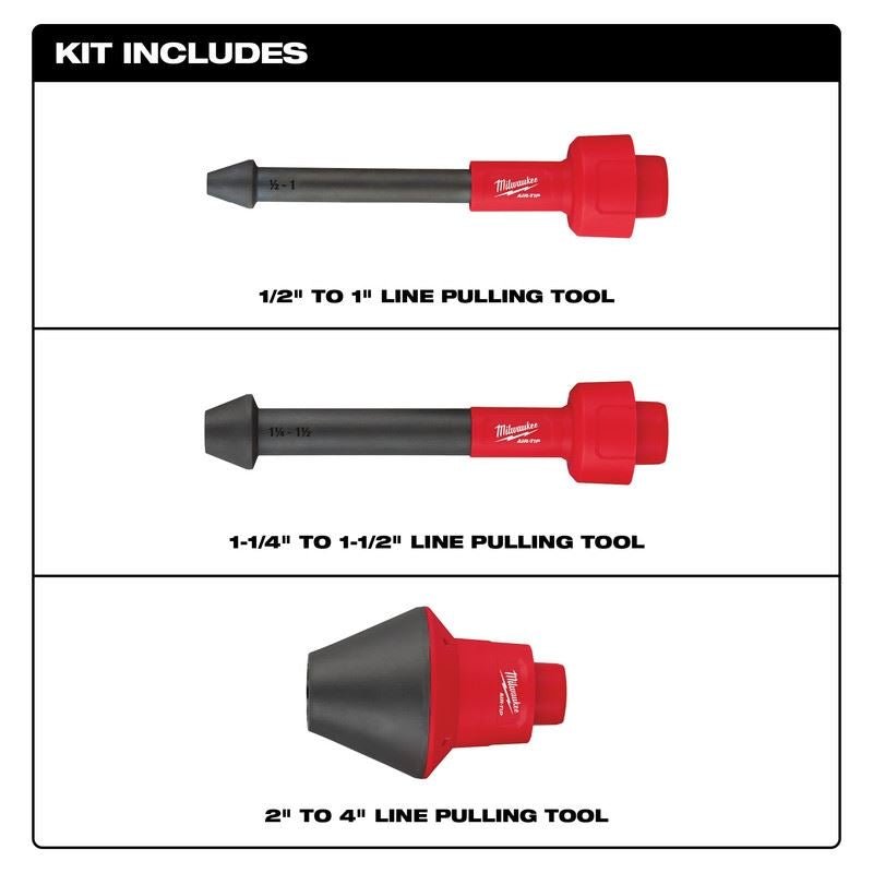 Milwaukee 49 - 90 - 2024 AIR - TIP Conduit Line Puller Kit - Mississauga Hardware Centre Inc