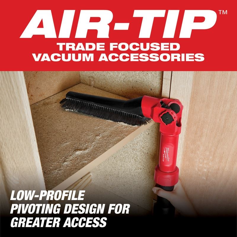 Milwaukee 49 - 90 - 2027 AIR - TIP Low - Profile Pivoting Brush Tool - Mississauga Hardware Centre Inc