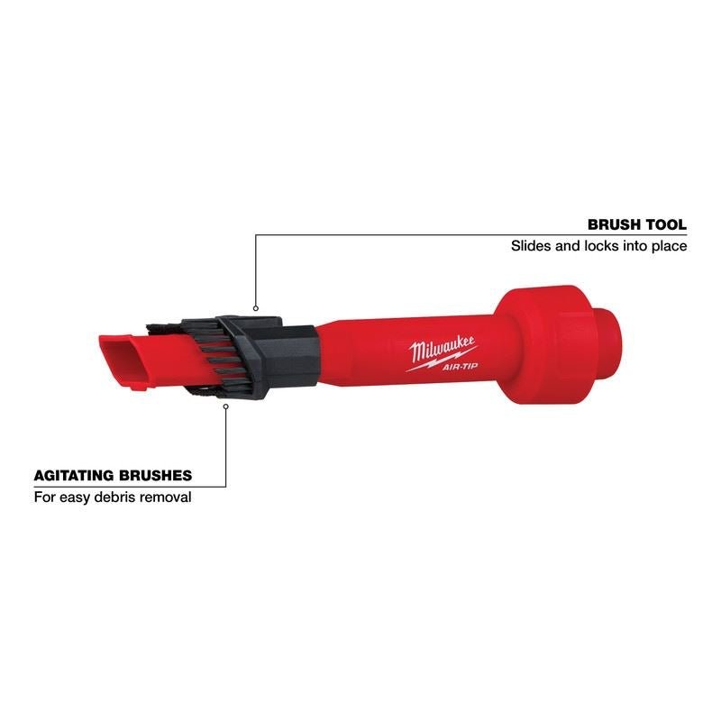 Milwaukee 49 - 90 - 2028 AIR - TIP 2 - in - 1 Utility Brush Tool - Mississauga Hardware Centre Inc