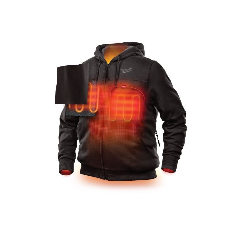 Milwaukee M12 Heated Hoodie Kit - Medium Black - Mississauga Hardware Centre IncMilwaukee301B-21M