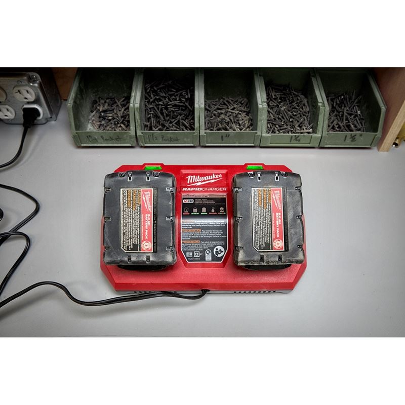Milwaukee M18 Dual Bay Charger - Mississauga Hardware Centre Inc