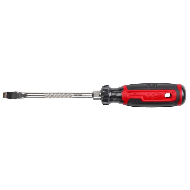 Milwaukee MT207 5/16in Slotted 6in Cushion Grip Screwdriver (USA) - Mississauga Hardware Centre Inc