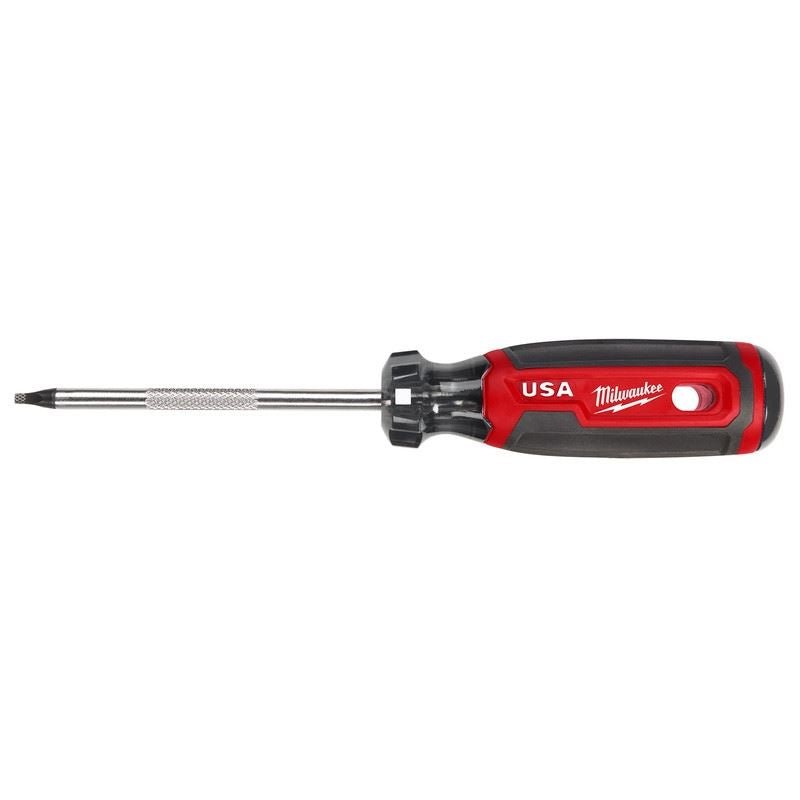 Milwaukee MT218 2 Square 4in Cushion Grip Screwdriver (USA) - Mississauga Hardware Centre Inc