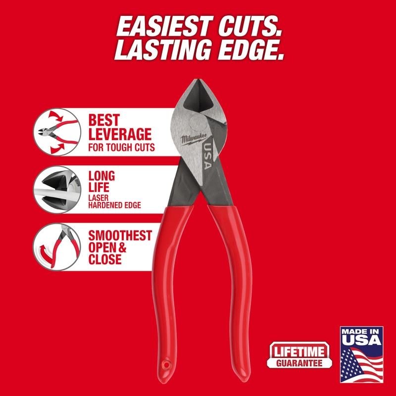 Milwaukee MT506 6in Diagonal Dipped Grip Cutting Pliers (USA) - Mississauga Hardware Centre Inc