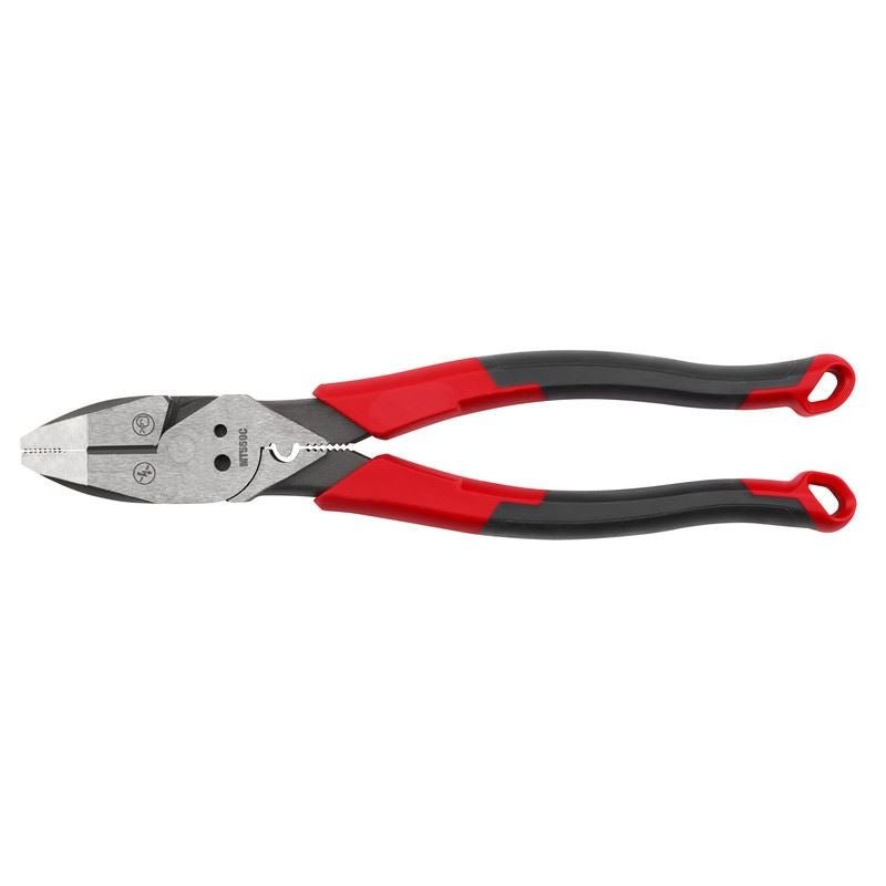 Milwaukee MT550C 9in Linemans Comfort Grip Pliers w/ Crimper and Bolt Cutter (USA) - Mississauga Hardware Centre Inc