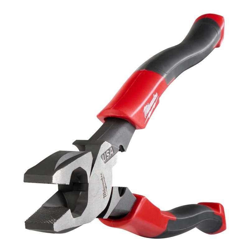 Milwaukee MT550T 9in Linemans Comfort Grip Pliers w/ Thread Cleaner (USA) - Mississauga Hardware Centre Inc