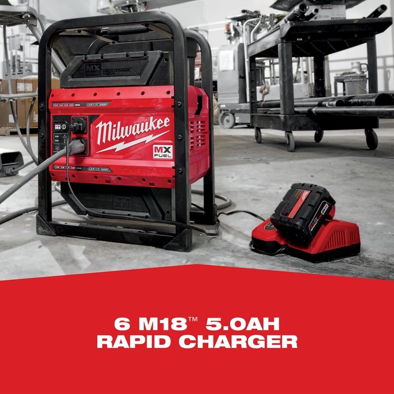 Milwaukee MXF002 - 2XC MX FUEL Carry - On 3600w/1800w Power Supply - Mississauga Hardware Centre Inc