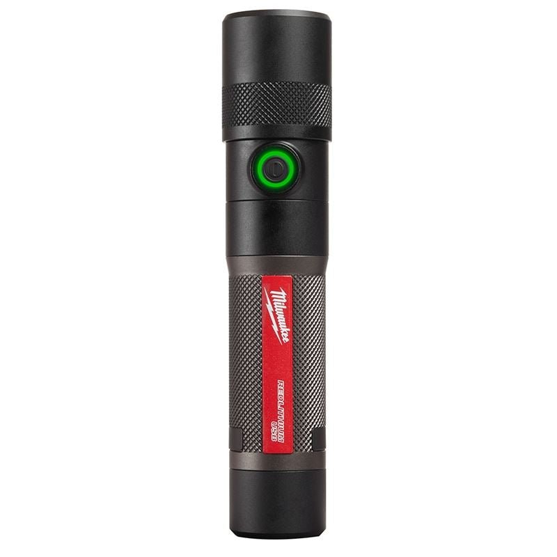 Milwaukee USB Rechargeable 1100L Twist Focus Flashlight - Mississauga Hardware Centre Inc