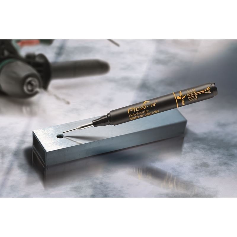 Pica - Ink Deep Hole Marker for Hard To Reach Spots - Mississauga Hardware Centre Inc
