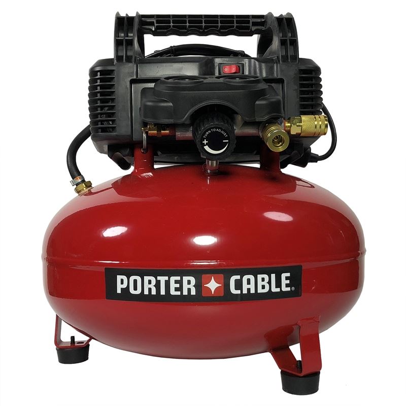 Porter Cable C2002 6 - GALLON OIL - FREE PANCAKE COMPRESSOR - Mississauga Hardware Centre Inc