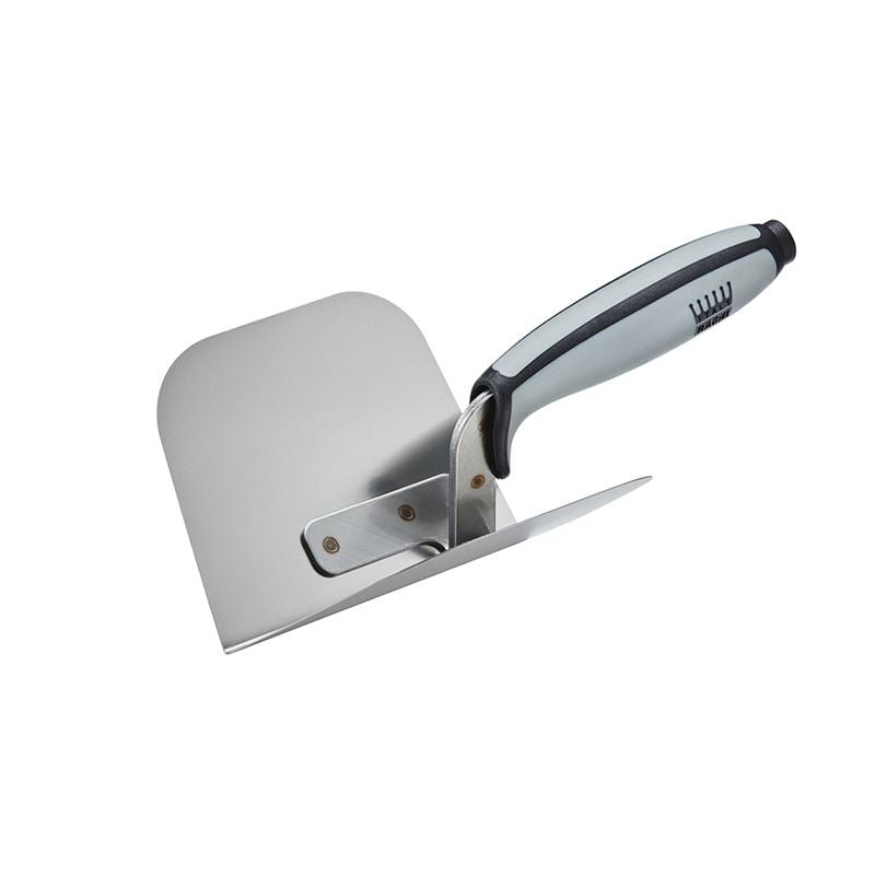 RAGNI R65401S 230mm x 160mm Stainless Steel Internal Corner Trowel 230mm x 160mm - Mississauga Hardware Centre Inc