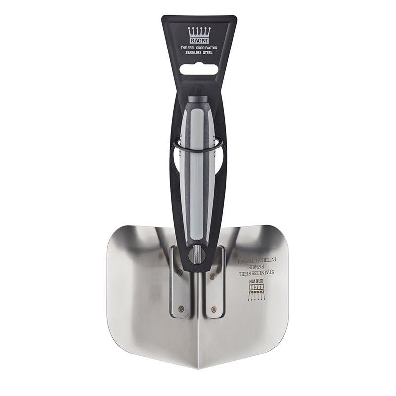 RAGNI R65401S 230mm x 160mm Stainless Steel Internal Corner Trowel 230mm x 160mm - Mississauga Hardware Centre Inc