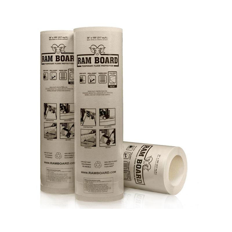 Ram Board 38in x 100ft Heavy Duty Floor Protection Board - Mississauga Hardware Centre IncRAM BOARD46 RB 38-100
