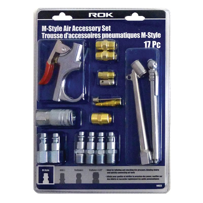 ROK SET INDUSTRIAL M - STYLE 17PC - Mississauga Hardware Centre Inc