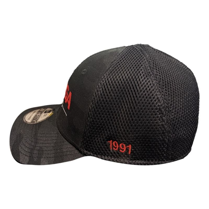 SAUGA TOOLS NEW ERA 39THIRTY BLACK CAMO HAT - Mississauga Hardware Centre Inc