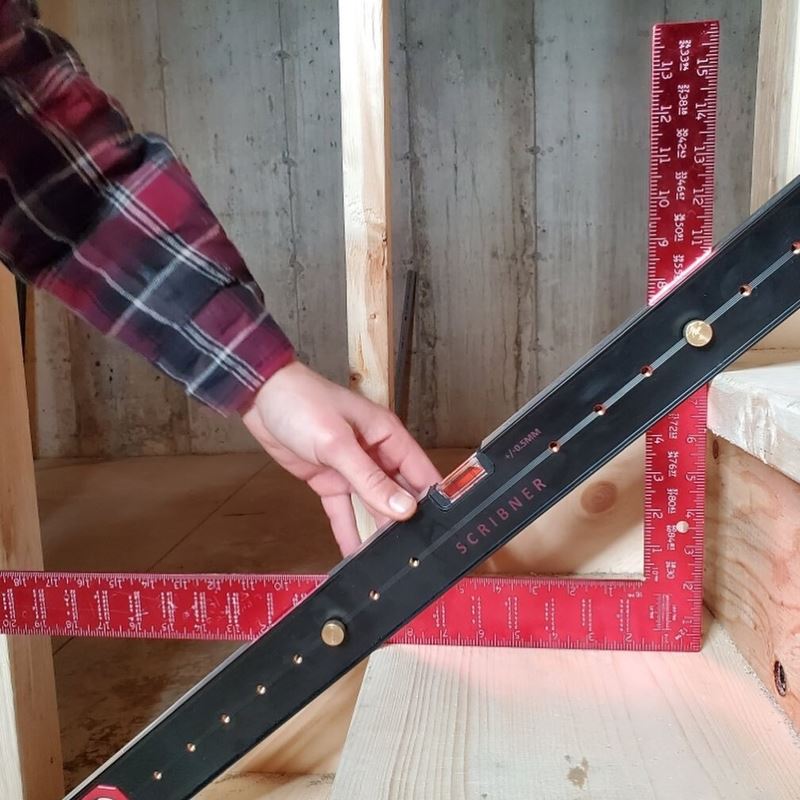 SCRIBNER SCRIBNERTOOL 48 IN LEVEL W/ 24 IN SQUARE - Mississauga Hardware Centre Inc