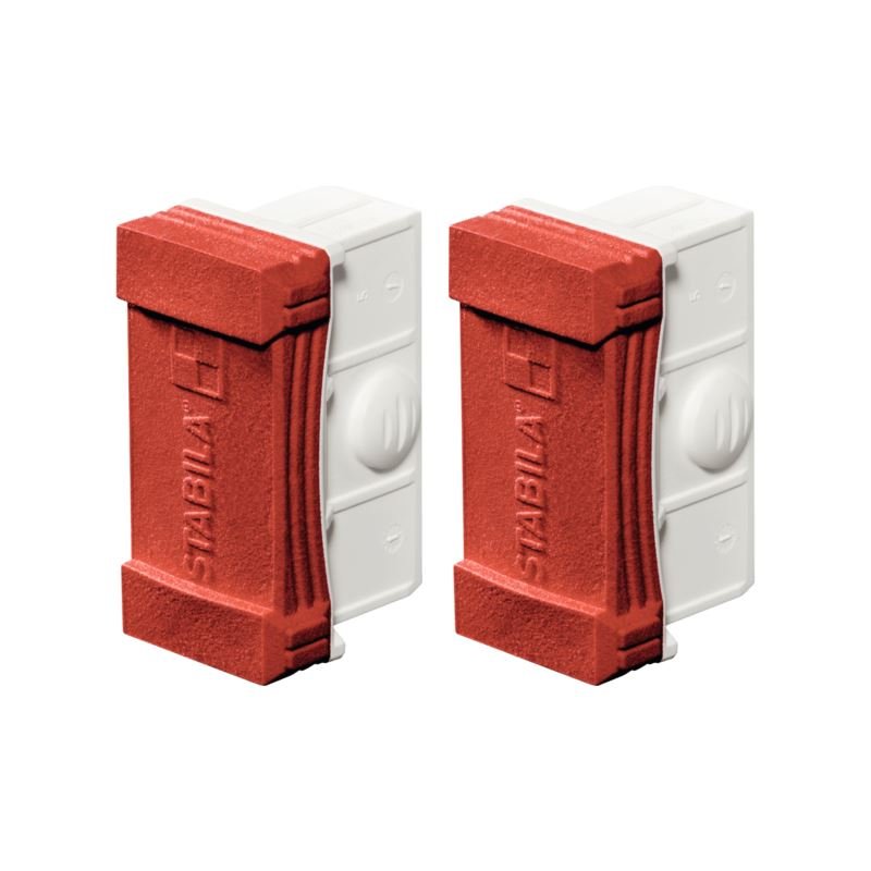 STABILA 20070 Type 196 / 96 M level endcaps, 2 pcs. - Mississauga Hardware Centre Inc