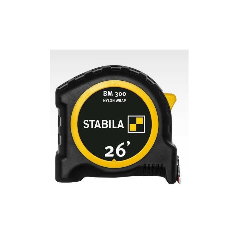 Stabila 30526 BM300 Tape Measure 26ft Imperial - Mississauga Hardware Centre Inc