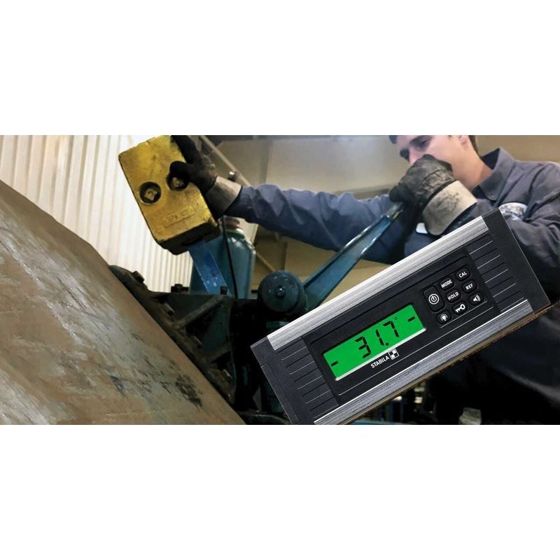 STABILA 36500 TECH 500 DP digital protractor, 2 - piece set - Mississauga Hardware Centre Inc