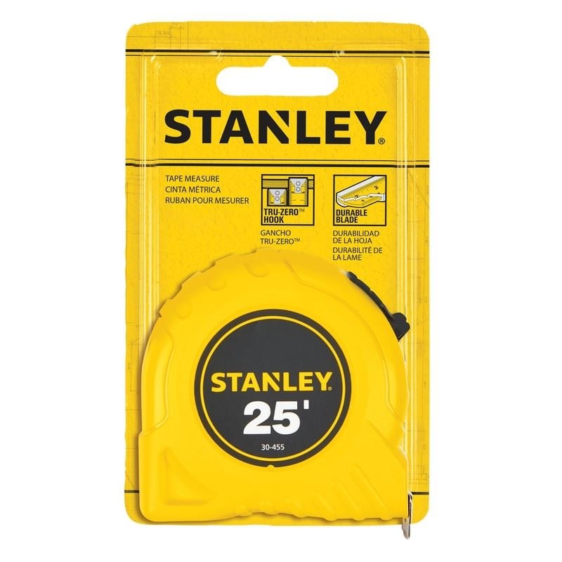 Stanley 30 - 455 25 ft Tape Measure - Mississauga Hardware Centre Inc