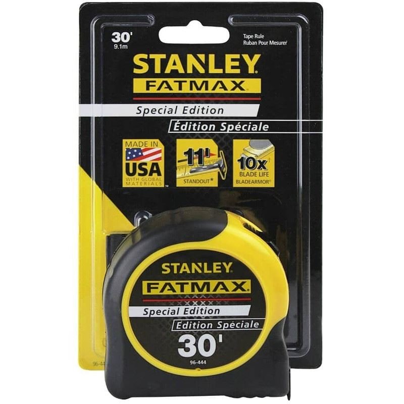 Stanley 96 - 444S 1 - 1/4in x 30ft Fatmax Tape Measure - Mississauga Hardware Centre Inc