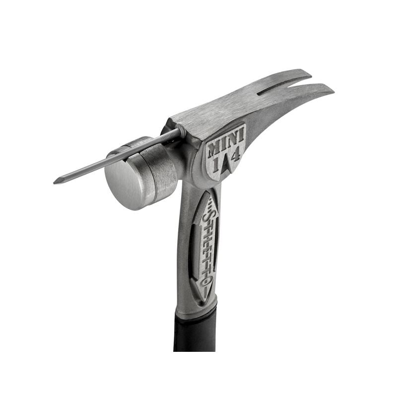 Stiletto TBM14RSS TIBONE Mini 14oz Titanium Framing Hammer - Smooth/Straight - Mississauga Hardware Centre Inc