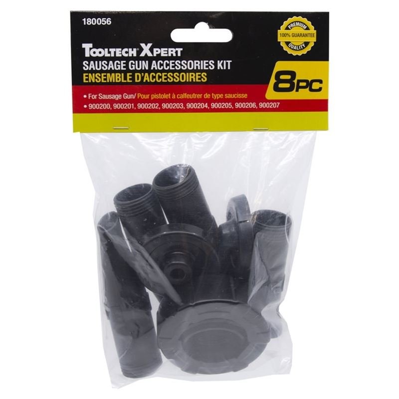 Toolway 180056 8PC SAUSAGE GUN ACCESSORIES KIT - Mississauga Hardware Centre Inc