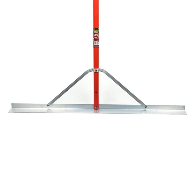 Toolway 36IN ALUM.ASPHALT LUTE RAKE W / 82IN ALUM. HANDLE - Mississauga Hardware Centre Inc
